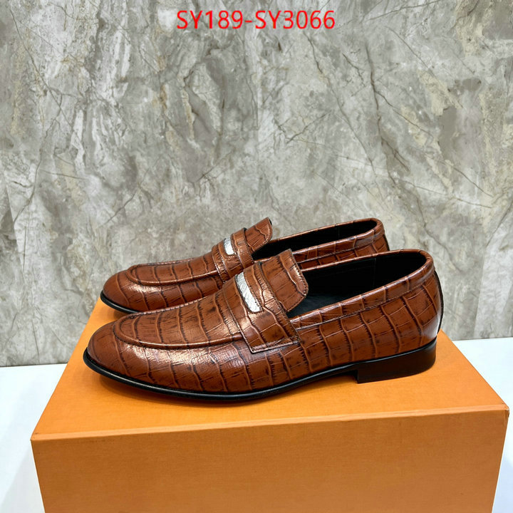 Men Shoes-LV luxury fashion replica designers ID: SY3066 $: 189USD