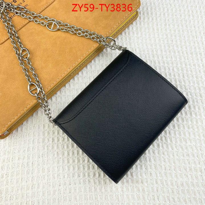 Hermes Bags(4A)-Wallet- how to buy replcia ID: TY3836 $: 59USD