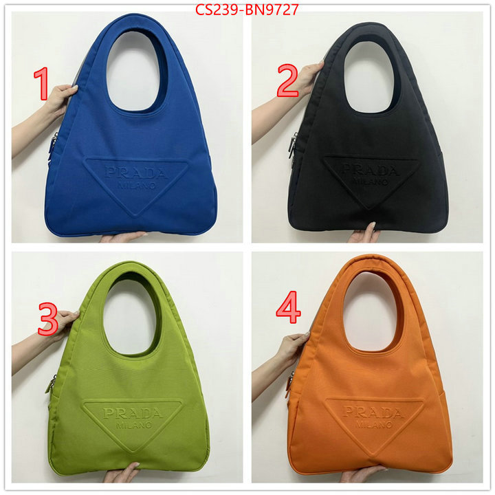 Prada Bags (TOP)-Handbag- top designer replica ID: BN9727 $: 239USD