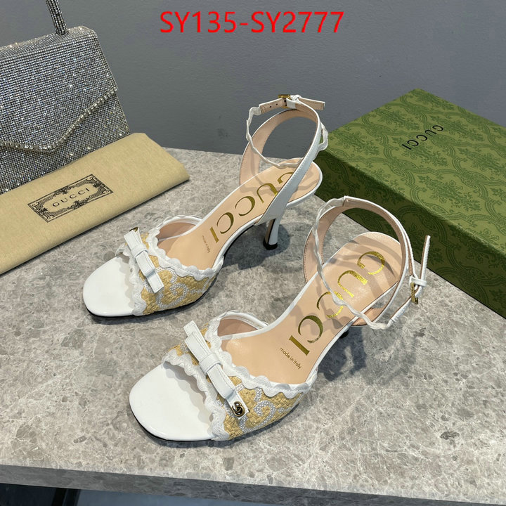 Women Shoes-Gucci highest quality replica ID: SY2777 $: 135USD