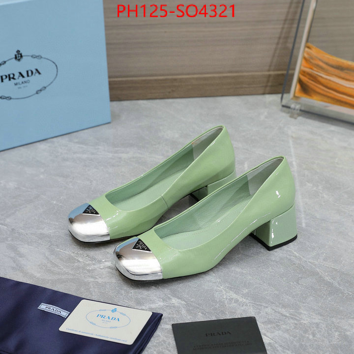 Women Shoes-Prada buy best quality replica ID: SO4321 $: 125USD