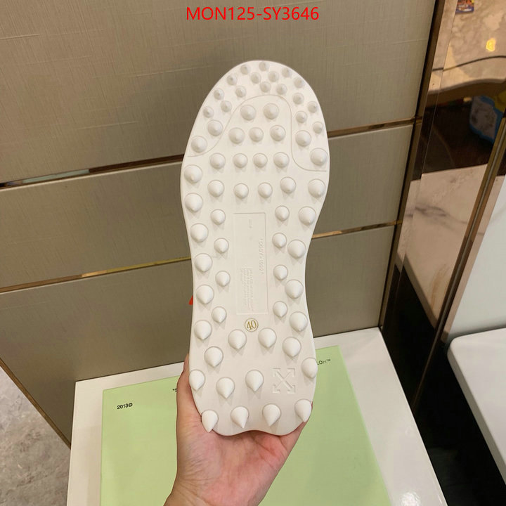 Women Shoes-Offwhite replica us ID: SY3646 $: 125USD