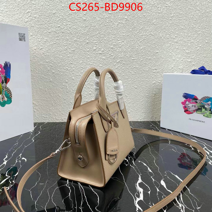 Prada Bags (TOP)-Diagonal- top grade ID: BD9906 $: 265USD