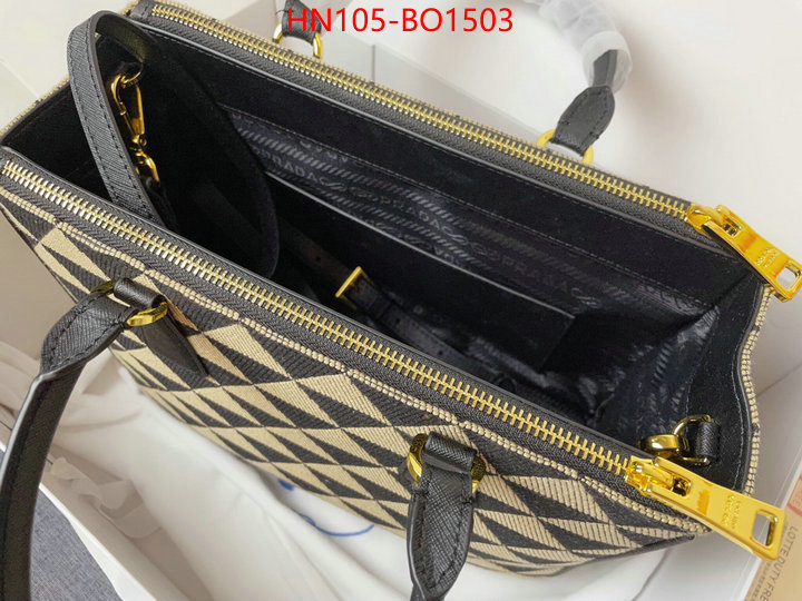 Prada Bags (4A)-Handbag- top quality fake ID: BO1503 $: 105USD