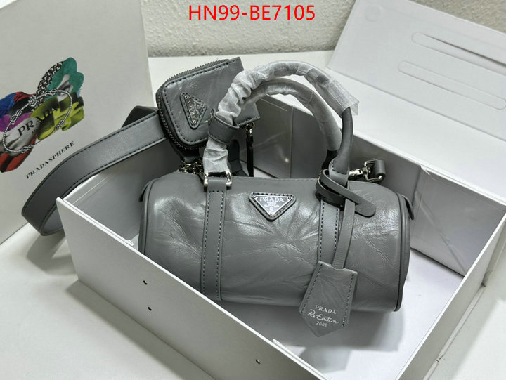 Prada Bags (4A)-Handbag- replica 1:1 high quality ID: BE7105 $: 99USD