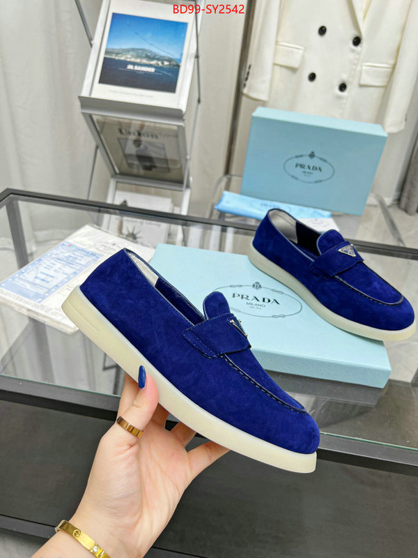 Women Shoes-Prada 2023 aaaaa replica 1st copy ID: SY2542 $: 99USD