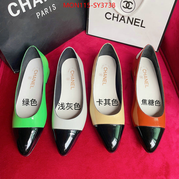 Women Shoes-Chanel for sale cheap now ID: SY3738 $: 115USD