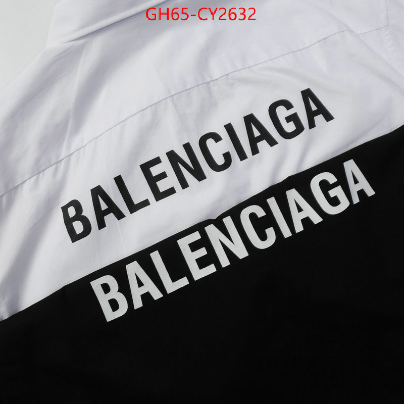 Clothing-Balenciaga buy cheap ID: CY2632 $: 65USD