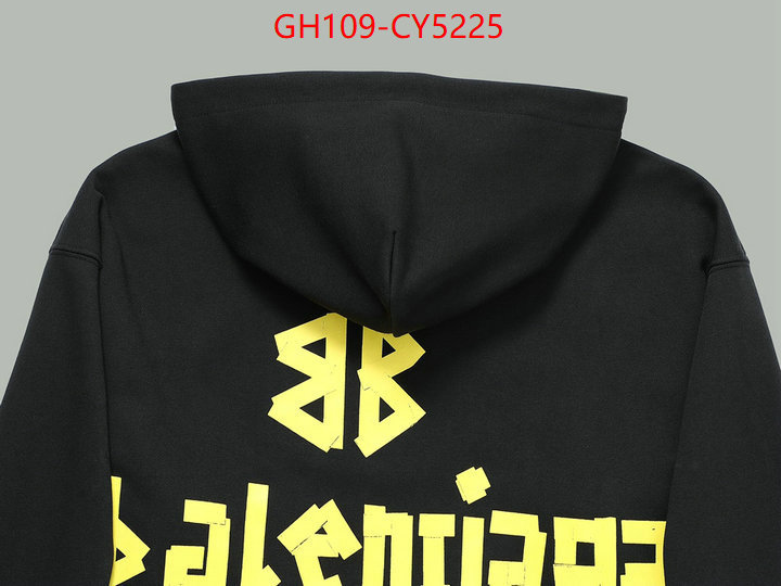 Clothing-Balenciaga designer fashion replica ID: CY5225 $: 109USD