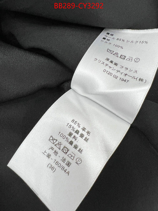 Clothing-Dior cheap replica ID: CY3292 $: 289USD