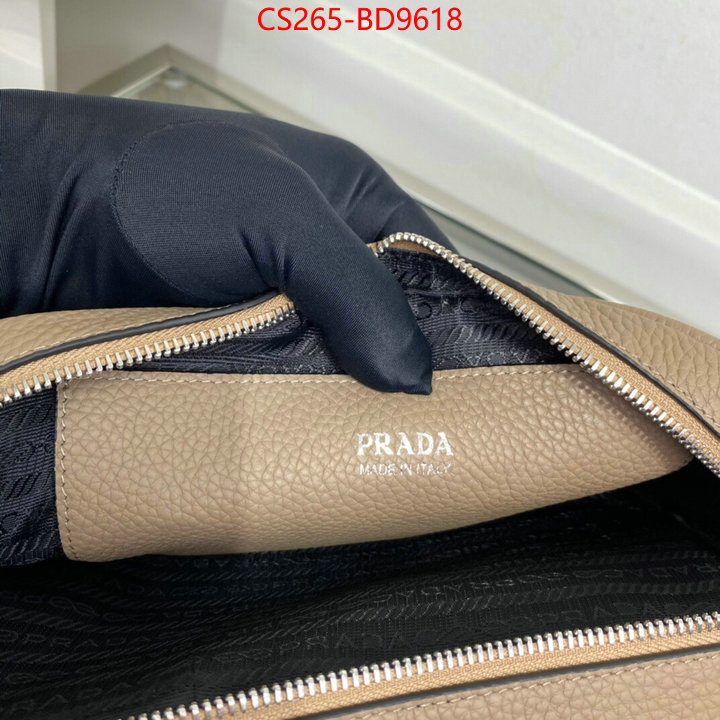 Prada Bags (TOP)-Diagonal- the online shopping ID: BD9618 $: 265USD