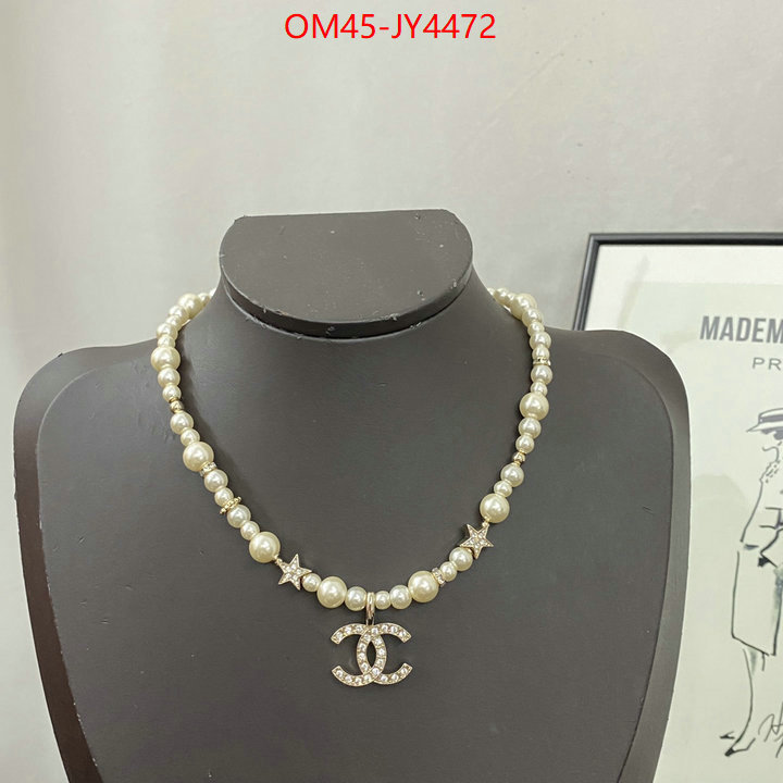 Jewelry-Chanel perfect quality designer replica ID: JY4472 $: 45USD