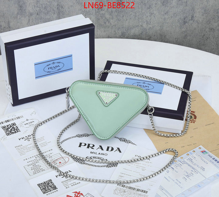 Prada Bags (4A)-Triangle where to buy fakes ID: BE8522 $: 69USD