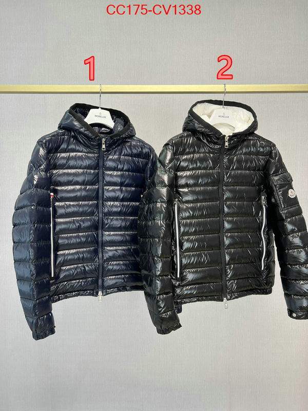 Down jacket Men-Moncler replcia cheap from china ID: CV1338 $: 175USD