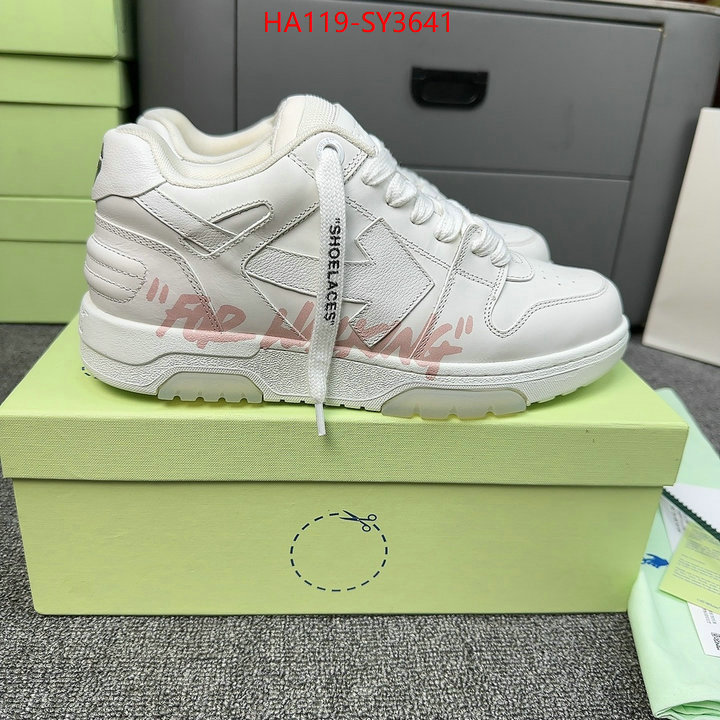 Women Shoes-Offwhite best replica 1:1 ID: SY3641 $: 119USD