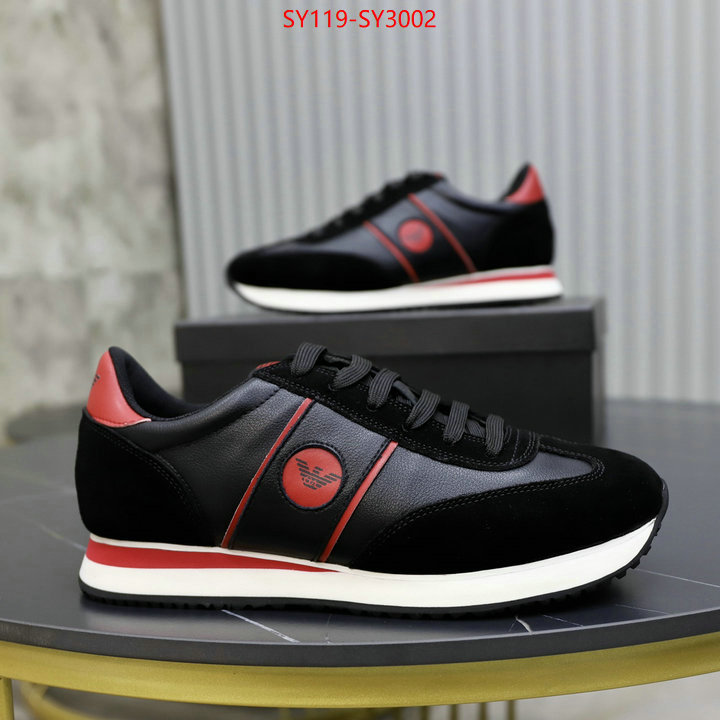 Men shoes-Armani where can i buy the best quality ID: SY3002 $: 119USD