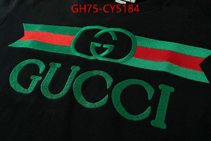 Clothing-Gucci replica every designer ID: CY5184 $: 75USD