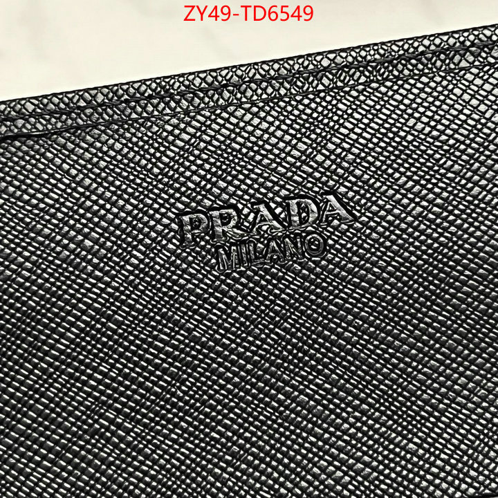 Prada Bags (4A)-Wallet best fake ID: TD6549 $: 49USD