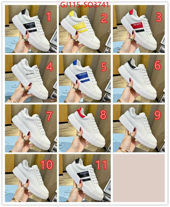 Men shoes-Prada how to find designer replica ID: SO3741 $: 115USD