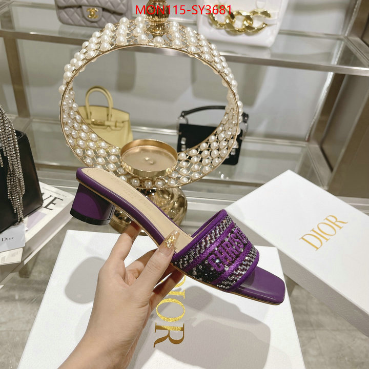 Women Shoes-Dior where should i buy to receive ID: SY3681 $: 115USD