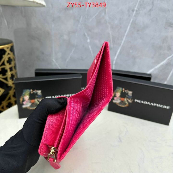 Prada Bags (4A)-Wallet high quality ID: TY3849 $: 55USD