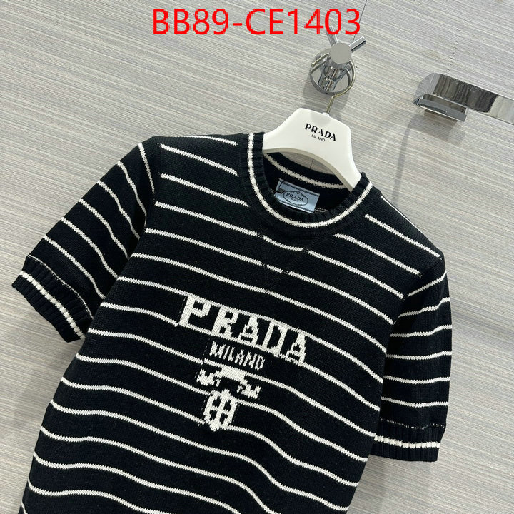 Clothing-Prada aaaaa ID: CE1403 $: 89USD