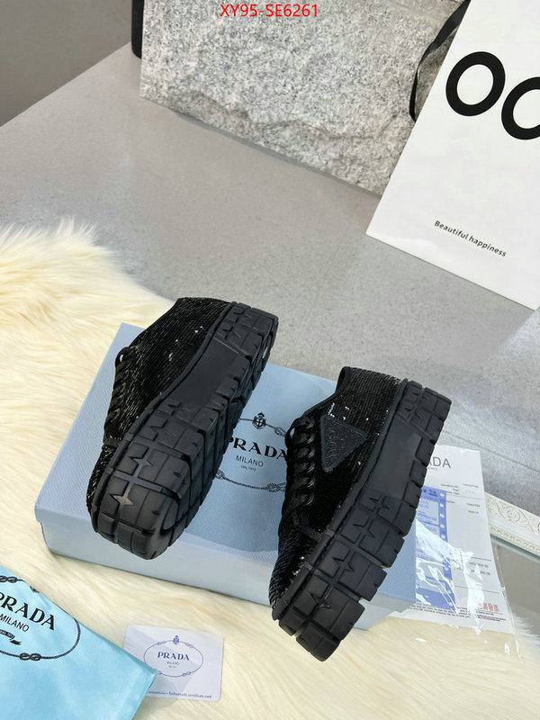 Women Shoes-Prada perfect quality ID: SE6261 $: 95USD