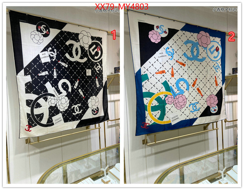 Scarf-Chanel wholesale replica shop ID: MY4803 $: 79USD