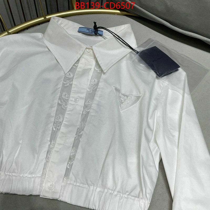 Clothing-Prada exclusive cheap ID: CD6507 $: 139USD