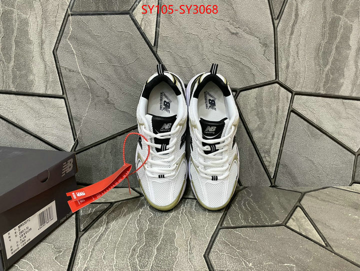 Men Shoes-New Balance top designer replica ID: SY3068 $: 105USD