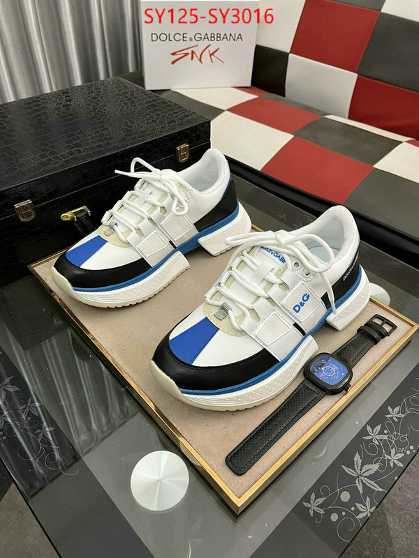 Men Shoes-DG buy 2023 replica ID: SY3016 $: 125USD