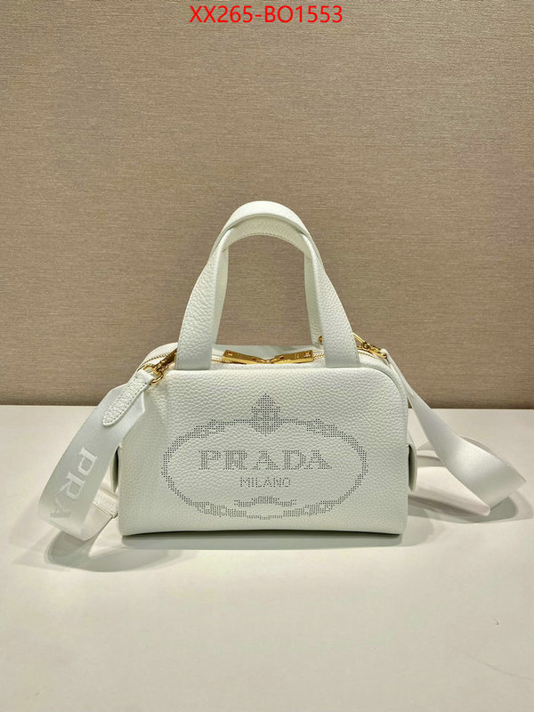 Prada Bags (TOP)-Handbag- unsurpassed quality ID: BO1553 $: 265USD