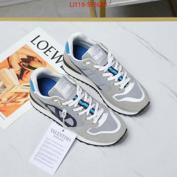 Men Shoes-Valentino buy luxury 2023 ID: SY3670 $: 119USD