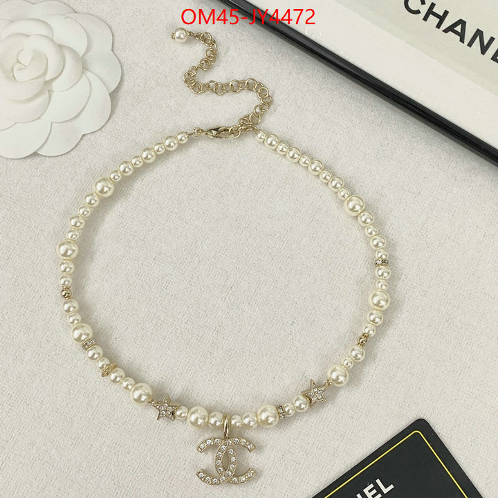 Jewelry-Chanel perfect quality designer replica ID: JY4472 $: 45USD