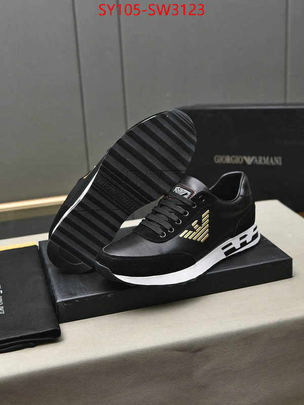 Men shoes-Armani fake cheap best online ID: SW3123 $: 105USD