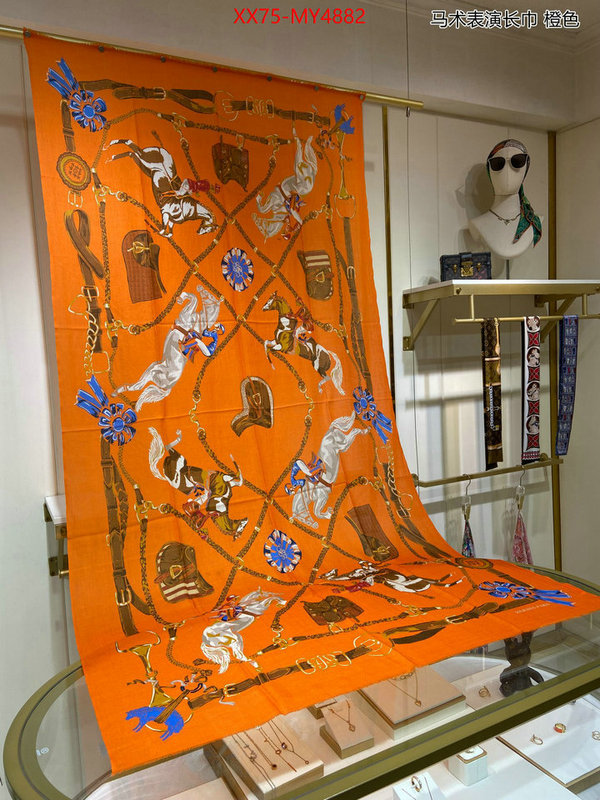 Scarf-Hermes where can you buy replica ID: MY4882 $: 75USD