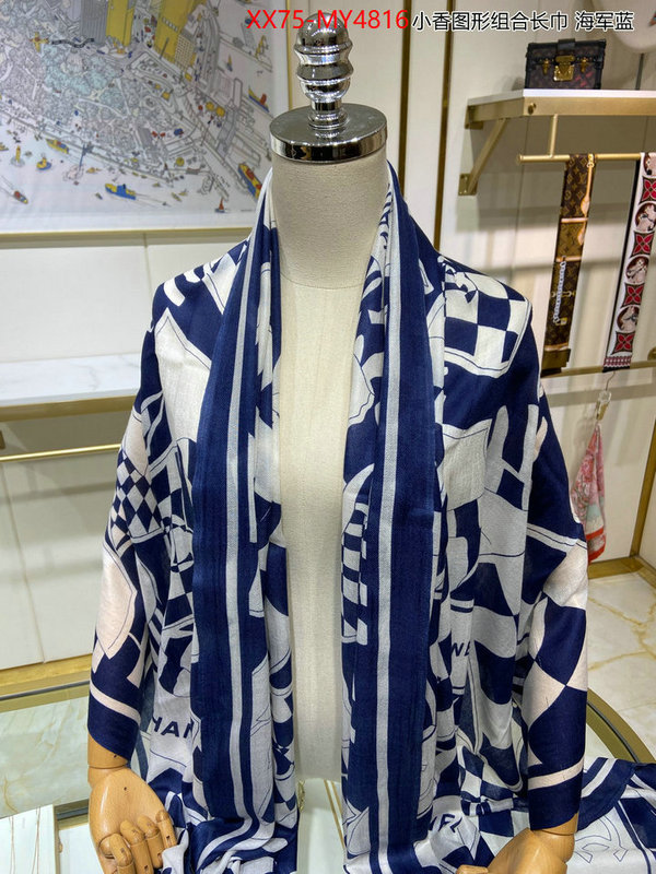 Scarf-Chanel buy cheap replica ID: MY4816 $: 75USD