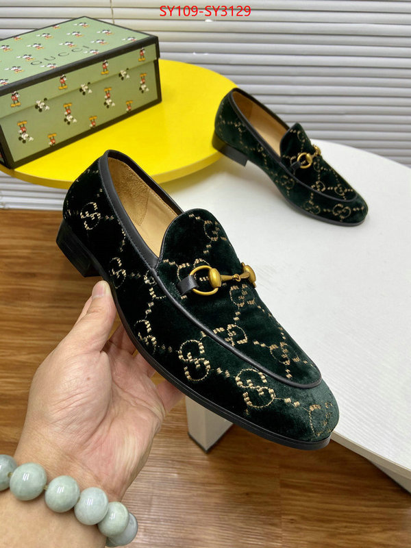 Men Shoes-Gucci fake cheap best online ID: SY3129 $: 109USD