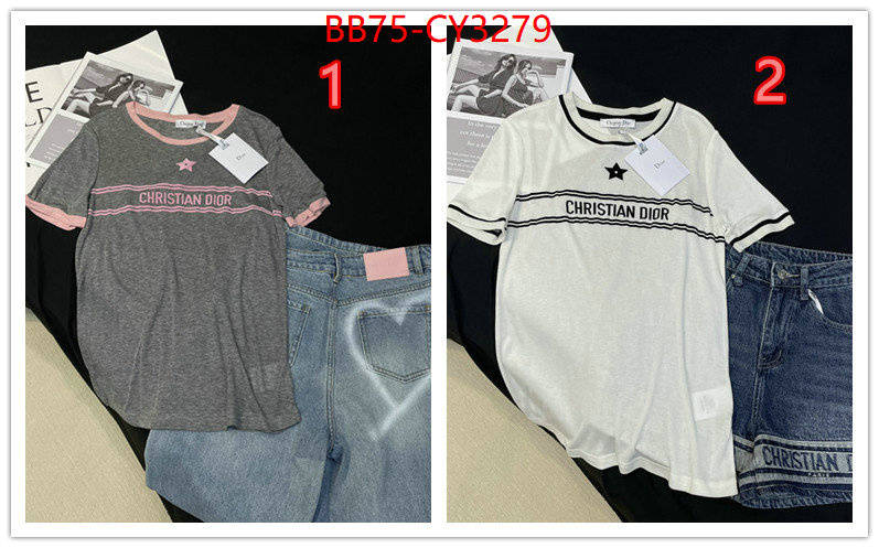 Clothing-Dior replcia cheap from china ID: CY3279 $: 75USD