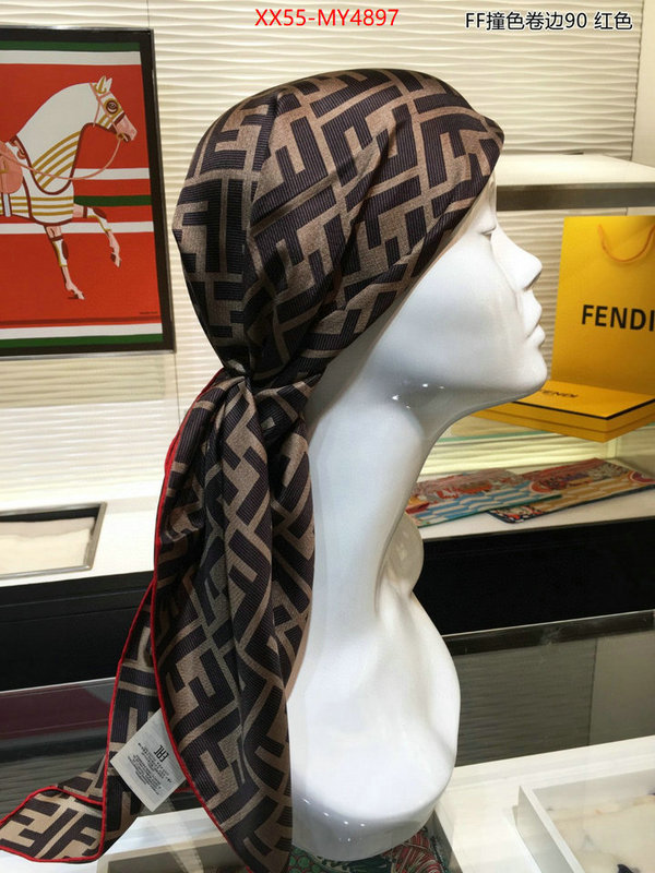 Scarf-Fendi for sale cheap now ID: MY4897 $: 55USD