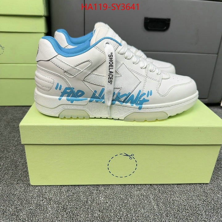 Women Shoes-Offwhite best replica 1:1 ID: SY3641 $: 119USD