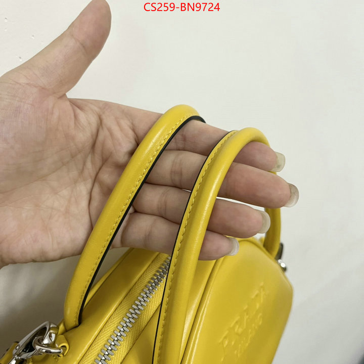 Prada Bags (TOP)-Diagonal- wholesale china ID: BN9724 $: 259USD