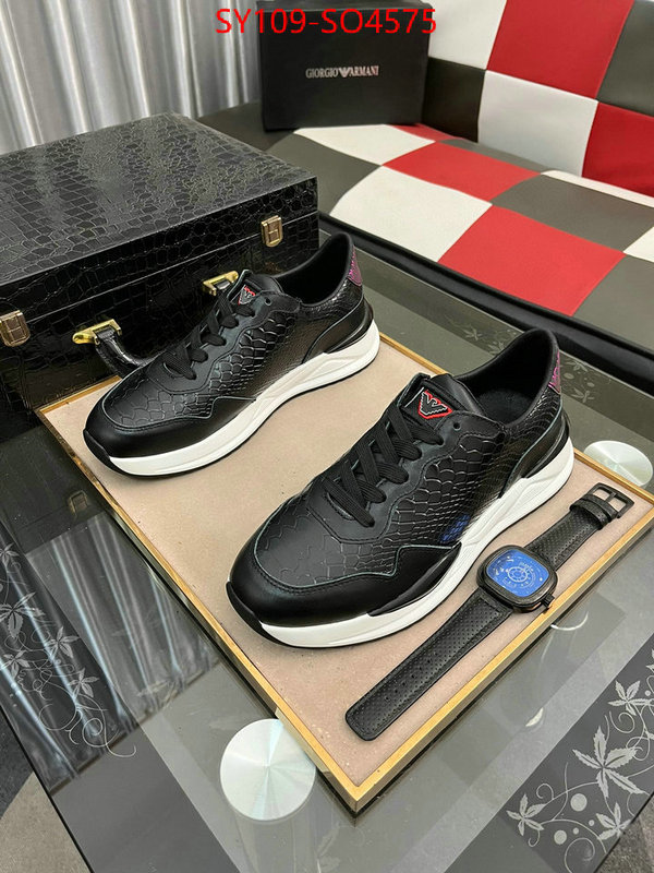 Men shoes-Armani aaaaa replica ID: SO4575 $: 109USD