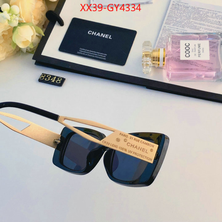 Glasses-Chanel 2023 replica wholesale cheap sales online ID: GY4334 $: 39USD