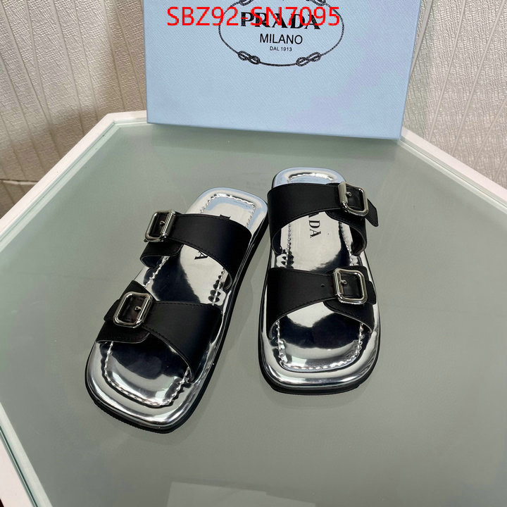 Women Shoes-Prada designer high replica ID: SN7095 $: 92USD