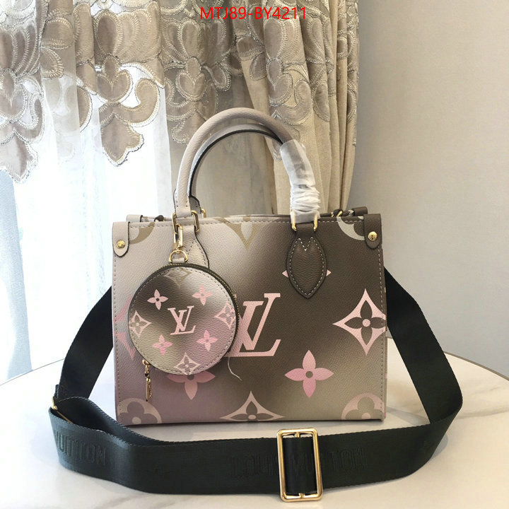 LV Bags(4A)-Handbag Collection- where to buy high quality ID: BY4211 $: 89USD