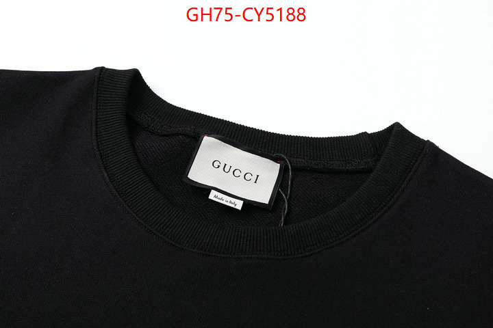 Clothing-Gucci from china ID: CY5188 $: 75USD