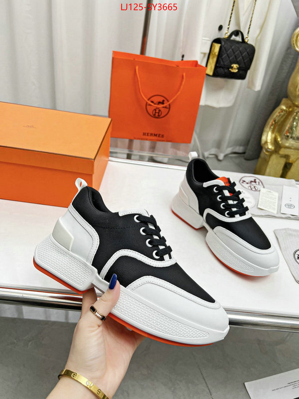 Women Shoes-Hermes top perfect fake ID: SY3665 $: 125USD