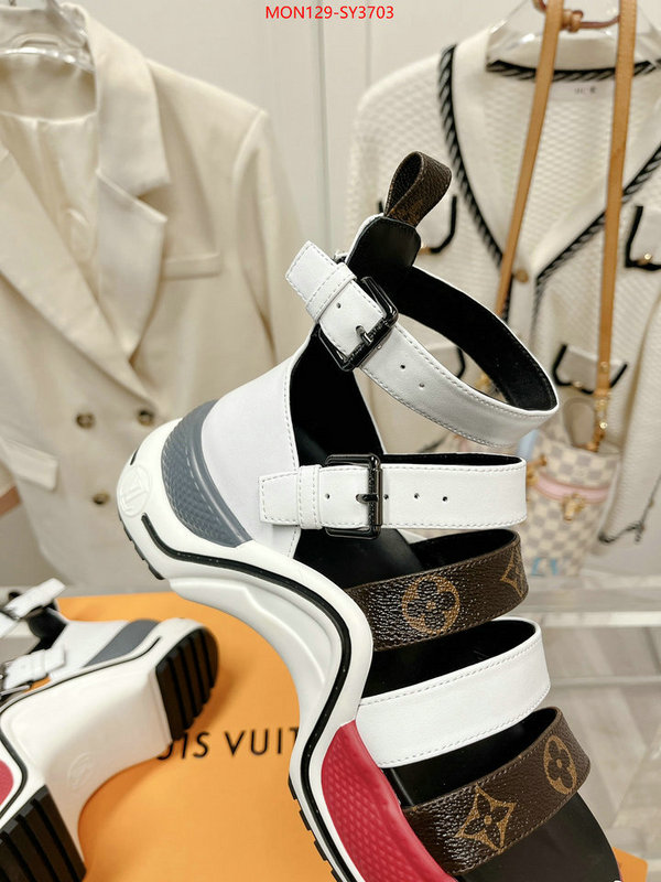 Women Shoes-LV buy 1:1 ID: SY3703 $: 129USD