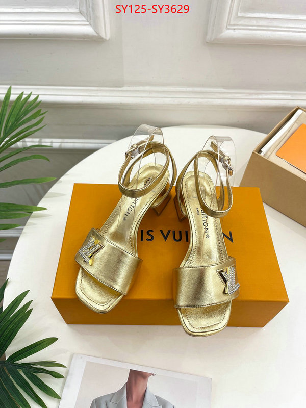 Women Shoes-LV replica sale online ID: SY3629 $: 125USD